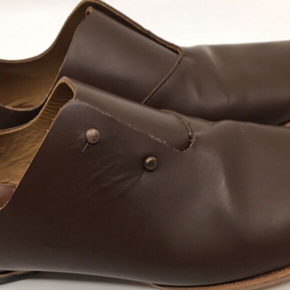 Cydwoq Flex-W Handmade in USA Brown Leather Oxfords Loafers EU size 38 1/2 - Picture 6 of 17
